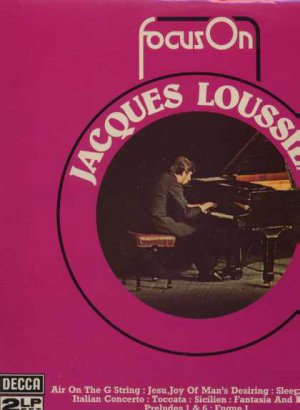 Jacques Loussier - Focus On - UK DBL LP - FOSR5/6 vg/vg