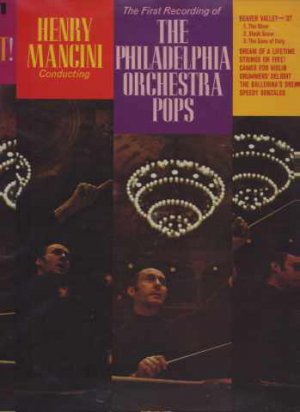 Henry Mancini & Philadelphia Orchestra Pops - Debut! - UK LP - LSC-3106 ex/m