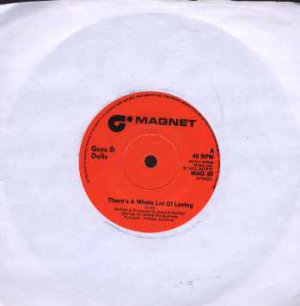 Guys & Dolls - There's A Whole Lot Of Loving - UK 7" Single - MAG20 ex/m