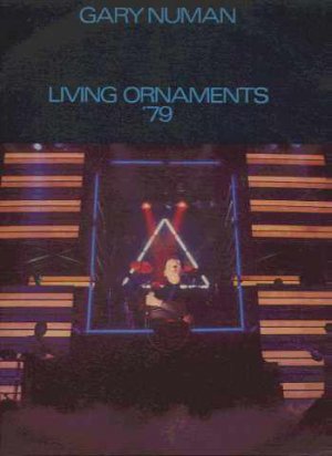 Gary Numan - Living Ornaments - UK LP - BEGA24 vg/ex