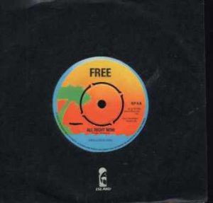 Free - All Right Now - UK 7" Single - IEP6 ex/m