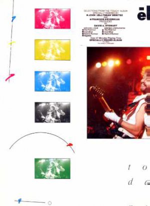 Eurythmics - Touch Dance - UK LP - PG70354 ex/m