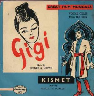 Embassy Singers & Players - Gigi/Kismet - UK 7" Single - WEP1022 vg/vg