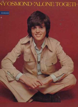 Donny Osmond - Alone Together - UK LP - 2315210 vg/vg