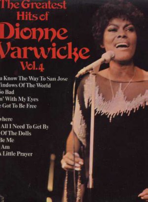 Dionne Warwicke - The Greatest Hits Of - UK LP - SHM883 vg/vg