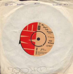Cliff Richard - We Don't Talk Anymore - UK 7" Single - EMI2975 ex/ex