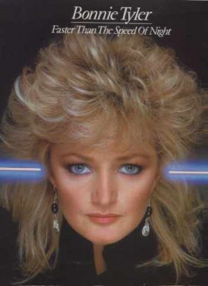 Bonnie Tyler - Faster Than The Speed Of Night - UK LP - CBS25304 ex/m