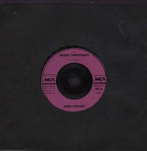Bing Crosby - White Christmas - UK 7" Single - MCA111 ex/ex