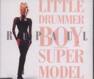 RuPaul - Little Drummer Boy - UK 2 Track Promo CD Single