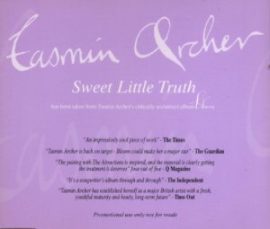 Tasmin Archer - Sweet Little Truth  - 1 Track UK Promo CD Single