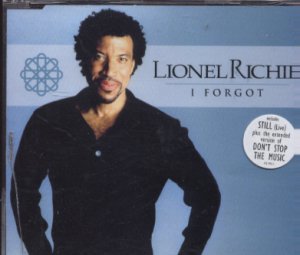 Lionel Richie - I Forgot -  3 Track UK CD Single