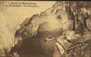 GROTTE DE REMOUCHAMPS Le De Barcadere Au Precipice Postcard