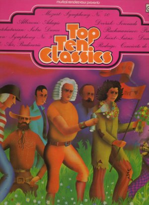 Various - Top Ten Classics -10 track  UK Vinyl LP - Colin Davis, Raymond Leppard