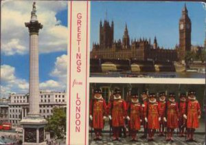 Greetings from London Colour Postcard 1978  - YEOMAN WARDERS