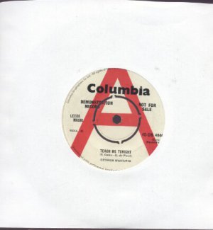 George Maharis - Teach Me Tonight - UK  7" Single -  promo!