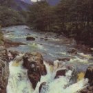 THE LOWER FALLS OF NEVIS,GLEN NEVIS POSTCARD SCOTLAND