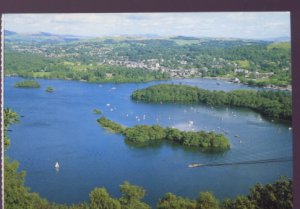 The Islands of Windermere Cumbia Postcard