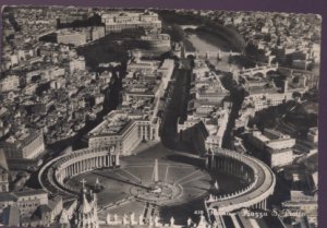 Rome Italy Black & White Postcard  RP