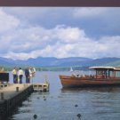 Queen of the Lake landing at Brockhole Windermere Cumbia Postcard