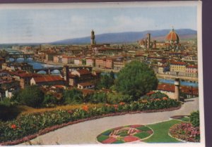 Florence Italy Postcard 1955
