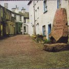 Dent - The Cobbled Street of Dent, and Adam Sedgwick Memorial Fount: Cumbia Post