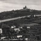 Black and White Postcard of The Colonnade and St Luca Santuary Italy RP