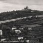 Black and White Postcard of The Colonnade and St Luca Santuary Italy RP