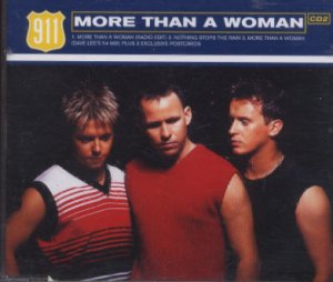 911 - More Than A Woman - UK 3 Track CD Single