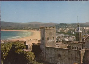 TANGER The Kasbah and The Beach Postcard