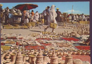 NABEUL ( TUNISIE) POSTCARD MARKET DAY
