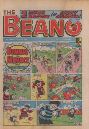 THE BEANO UK COMIC October 11th 1986 No. 2308
