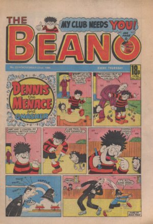 THE BEANO UK COMIC November 22nd 1986 No. 2314