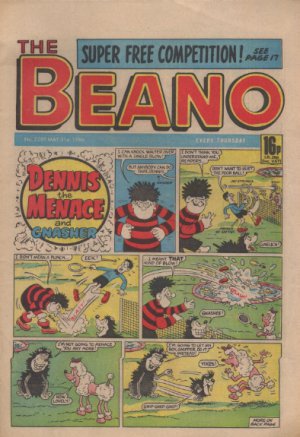 THE BEANO UK COMIC May 31st 1986 No. 2289