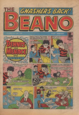 THE BEANO UK COMIC May 10th 1986 No. 2286