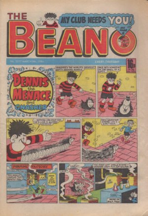 THE BEANO UK COMIC March 8th 1986 No. 2277