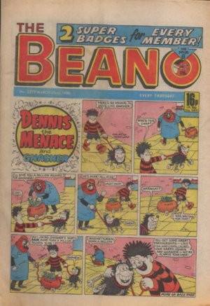 THE BEANO UK COMIC March 22nd 1986 No. 2279