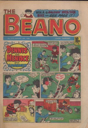 THE BEANO UK COMIC Jan 18th 1986 No. 2270