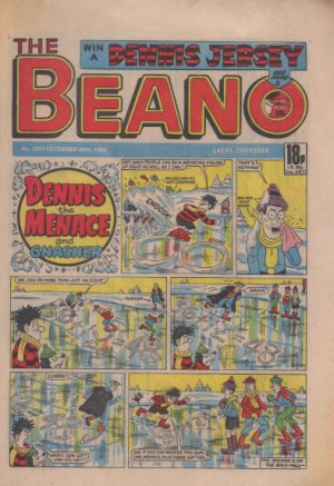 THE BEANO UK COMIC Dec 20th 1986 No. 2318