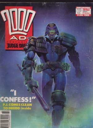 2000 AD Feat Judge Dredd - PROG 634 -1989- UK Comic