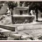 Zurich, Brunmen bei der ramipost postcard