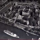 The Tower of London  Postcard Air View