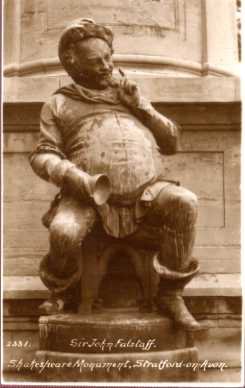 Sir John Falstaff Postcard