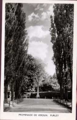 Promenade De Verdun, Purley Postcard 1966  Archie Handford Ltd