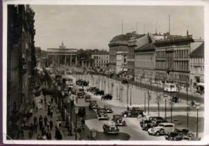BERLIN Germany Postcard 1953  Old CARS