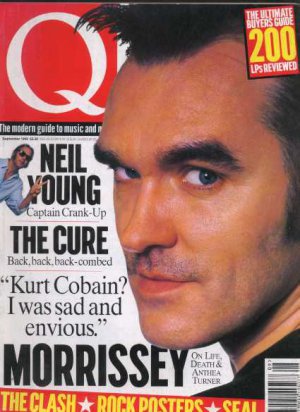 Q MAGAZINE 108 SEPT 1995 Morrissey/Neil Young, The Cure