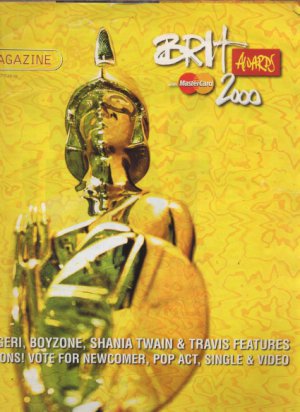 UK BRIT AWARDS 2000 PREVIEW MAGAZINE Boyzone, Travis