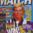 Old Footbal Magazine MATCH Oct 18 1992 Danny Wallace , Mick Harford