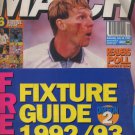 Old Footbal Magazine MATCH July 18 1992 GARY LINEKER