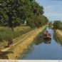 The Grand Western Canal Tiverton Devon  Postcard by John Hinde Original