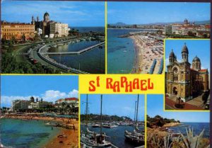ST RAPHAEL France    Postcard 1989